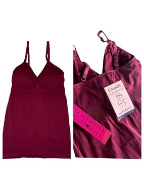 Emma's Expression Motherhood Maternity Nursing Cami Tank Top
Clip Down One Size